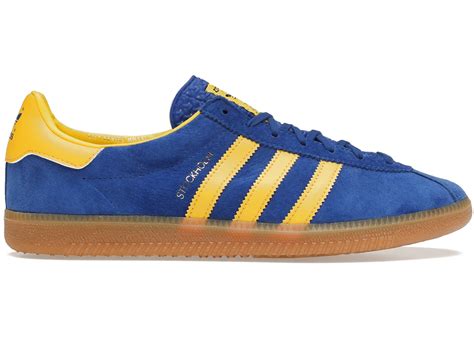 adidas stockholm series blue yellow